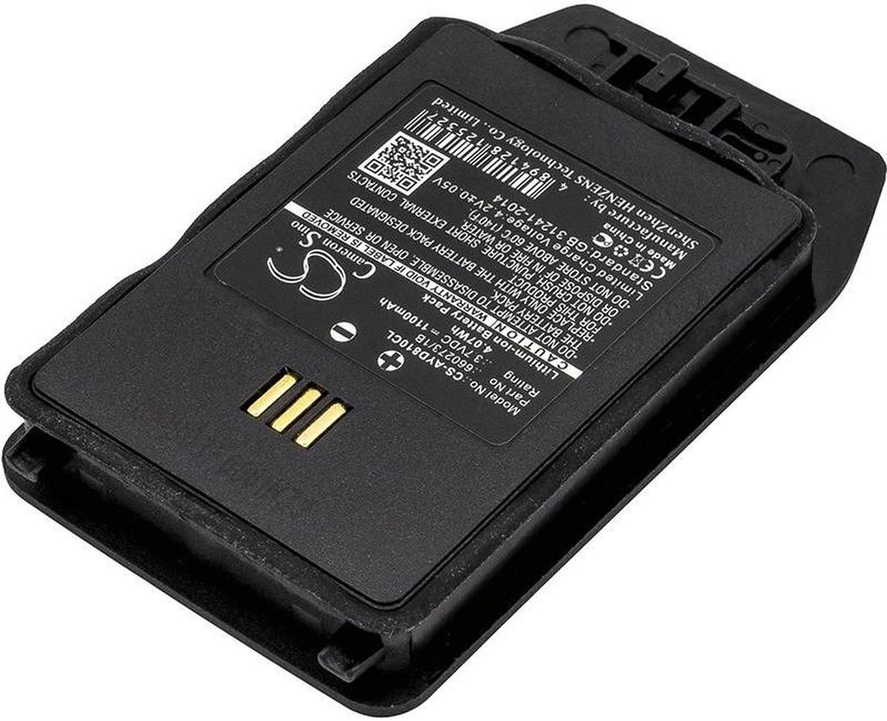 Alt view image 2 of 3 - Estry Battery Replacement for Aastra DT433 DT423 DT413 DT433 EX