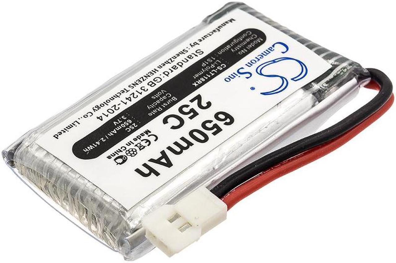 Alt view image 2 of 5 - Estry Battery Replacement for SYMA V929 X5SW X5C Walkera QR F5C CX-30 X5C-1 CX30 K60 X5SC X5 X5A HQ-905