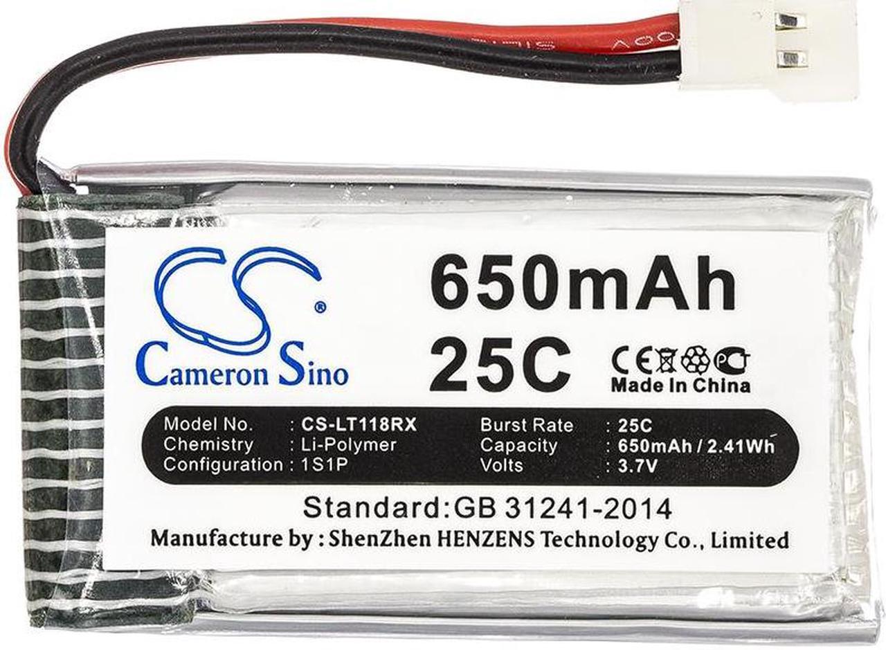 Alt view image 3 of 5 - Estry Battery Replacement for SYMA V929 X5SW X5C Walkera QR F5C CX-30 X5C-1 CX30 K60 X5SC X5 X5A HQ-905