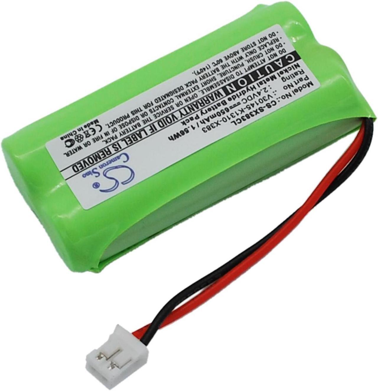Alt view image 2 of 5 - Estry Battery Replacement for Siemens Gigaset A16 Gigaset A165 Gigaset A240 weib Gigaset A140 Trio Gigaset A260 Trio Gigaset A145 V30145-K1310-X383 S30852-D1640-X1 V30145-K1310-X359 C30852D1640X1