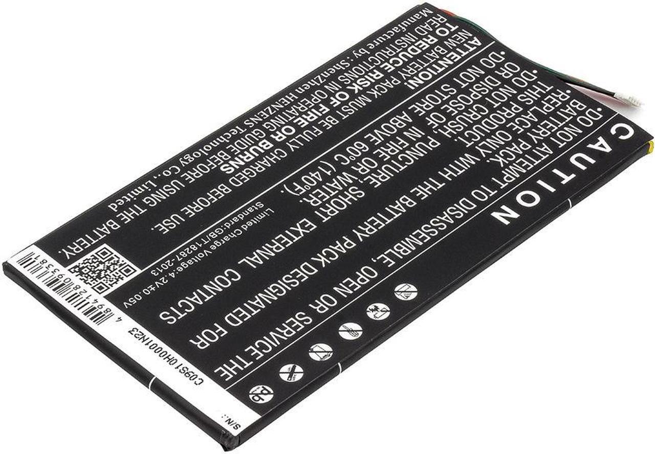 Alt view image 4 of 5 - Estry Battery Replacement for Barnes & Noble BNRV400 BNTV400 NOOK HD 7 tablet L83-4977-266-01-4 BNA-B0002