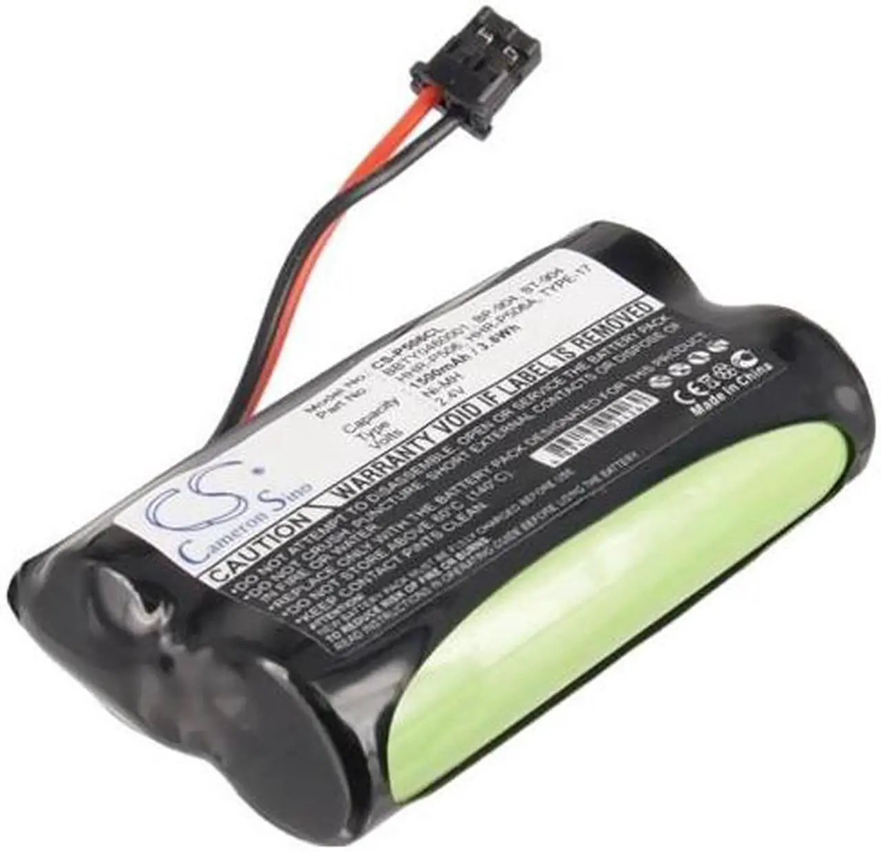 Alt view image 2 of 5 - Estry Battery Replacement for KX-TG2000B(Handset) KX-TGA420B KX-TG4000B(Handset) HHR-P506A HHR-P506 HHR-15F2G1 TYPE 17 PQHHR150AA21 PQP506SVC