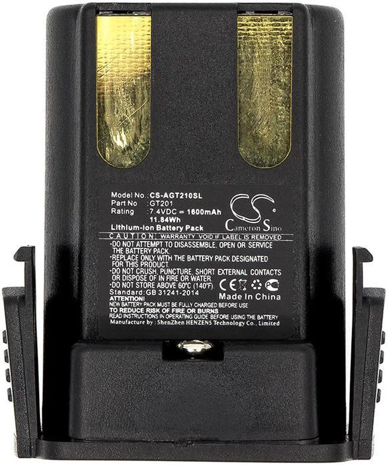 Alt view image 5 of 5 - Estry Battery Replacement for Aesculap Libra clipper GT210 Libra clipper GT300 Libra clipper GT200 GT201