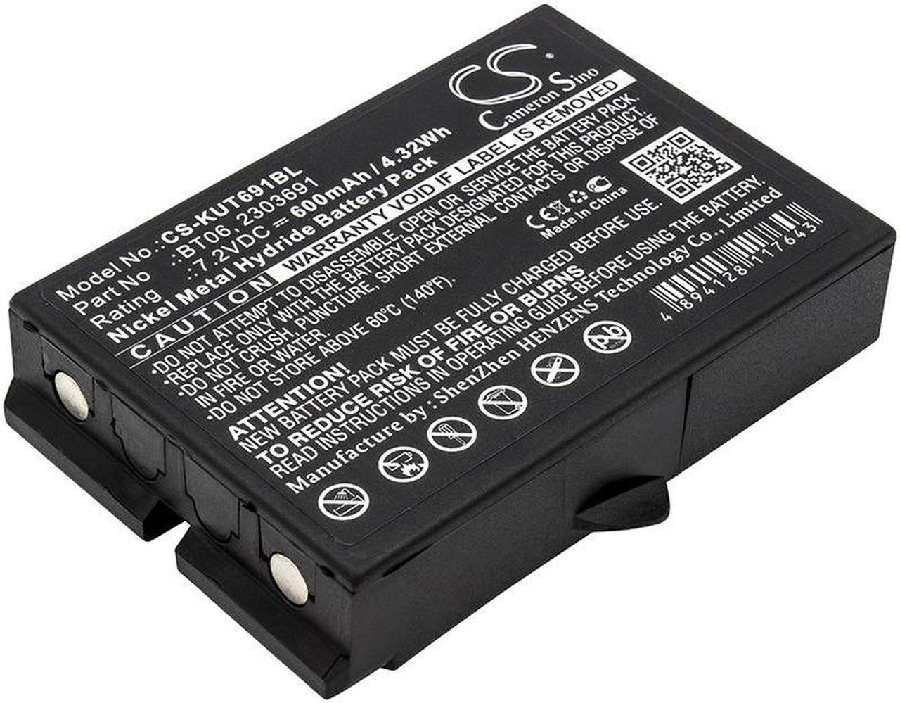 Main image of Estry Battery Replacement for IKUSI TM61Transmitters TM62 TM62 Transmitters TM61 2303691 TM60 2303691 BT06