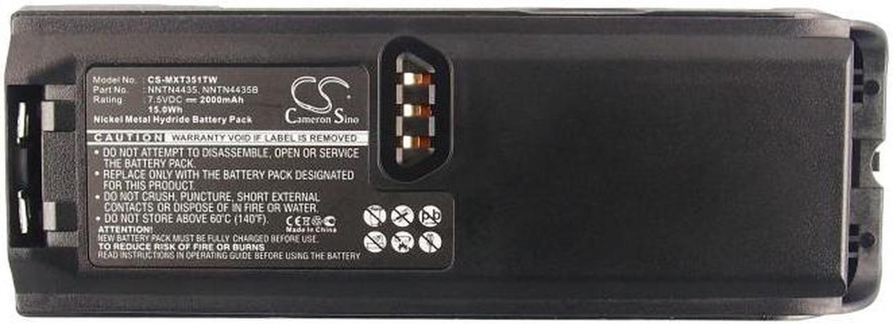 Alt view image 5 of 5 - Estry Battery Replacement for MotoroIa XTS5000 Tetra MTP300 Tetra MTP200 XTS4250 NTN8293 NTN8294 XTS3000 XTS3500 NTN8293AR NTN8294 NTN8294B NTN8297AR NTN8297B NTN8293 NNTN7453A NTN8297 NTN8297A