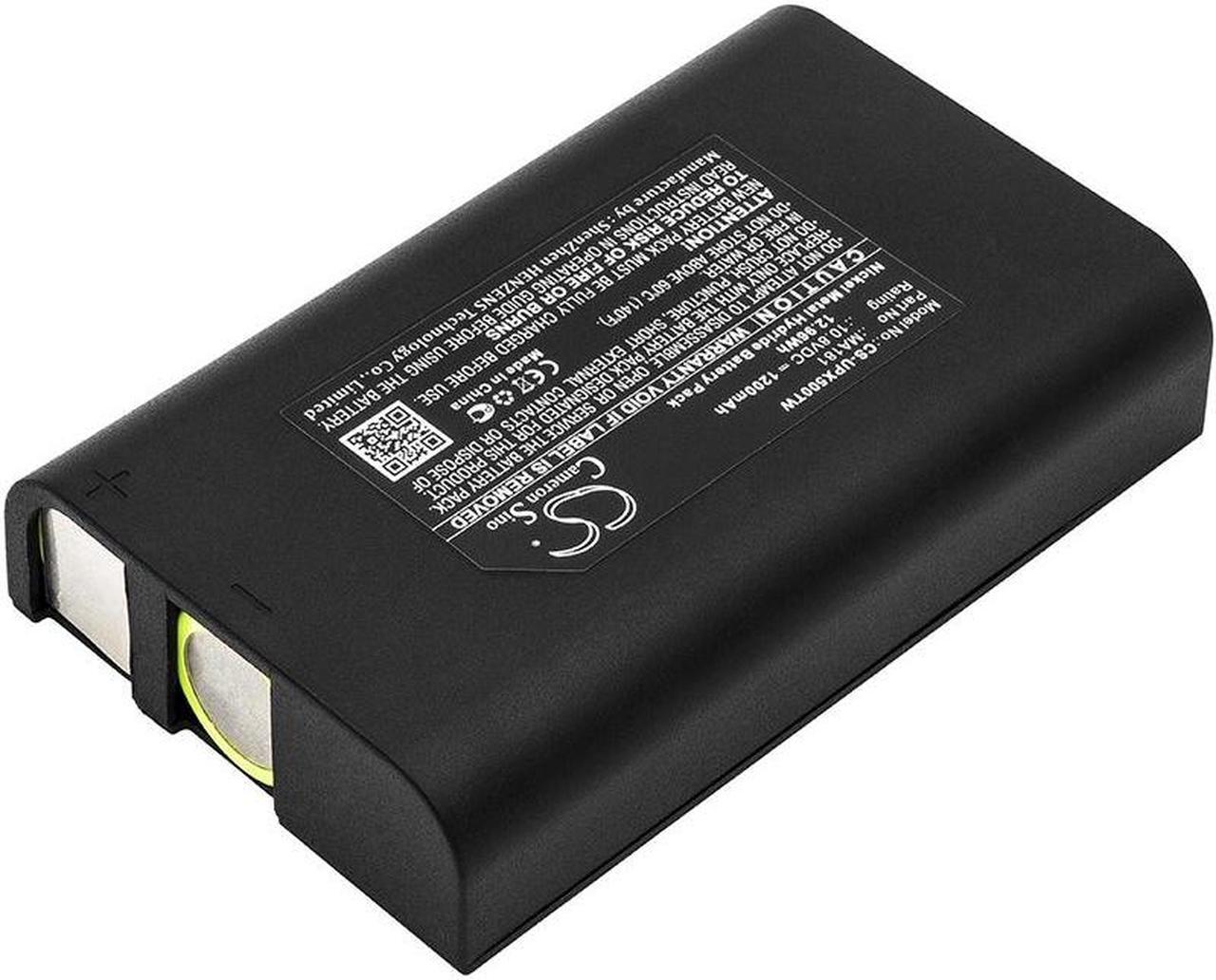 Alt view image 2 of 3 - Estry Battery Replacement for Regency-Relm HH2500 MCD HH400 MINI-COMM1 MINI-COMM2 BP34 MA181