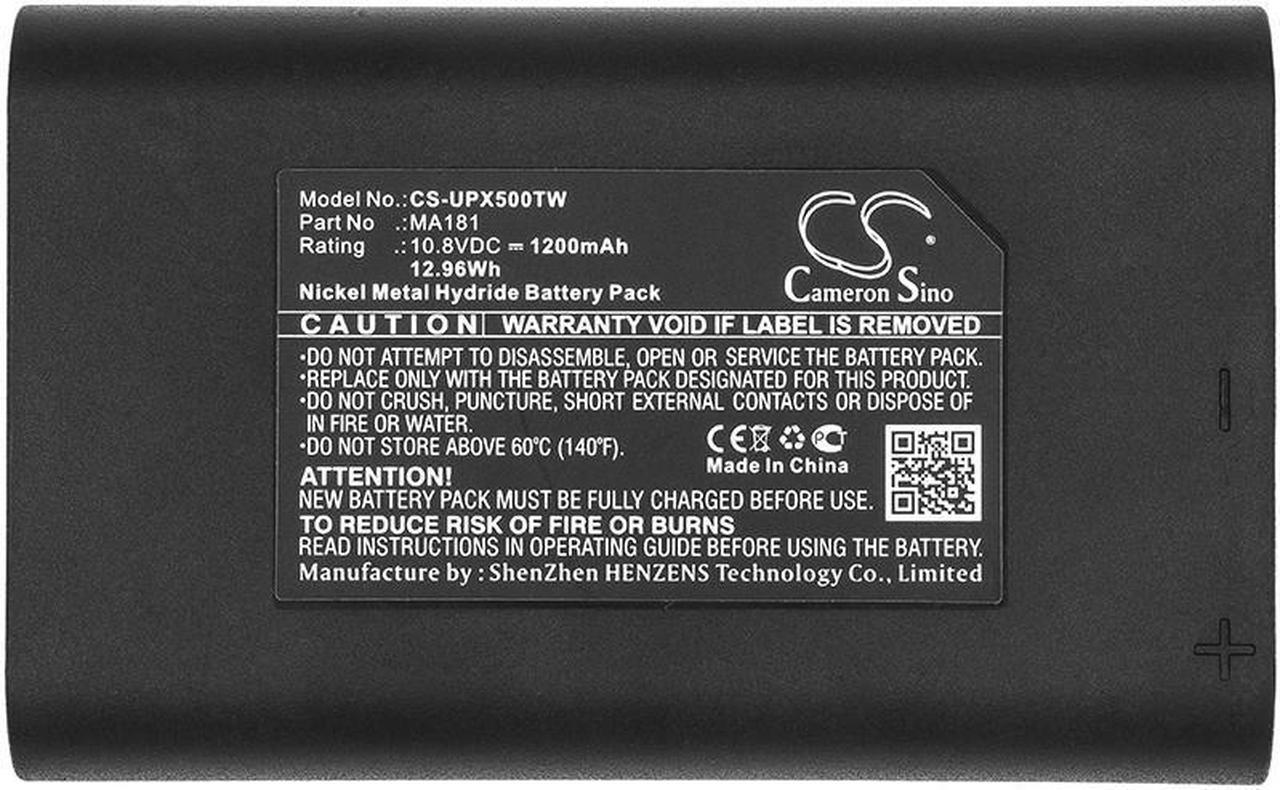 Alt view image 3 of 3 - Estry Battery Replacement for Regency-Relm HH2500 MCD HH400 MINI-COMM1 MINI-COMM2 BP34 MA181