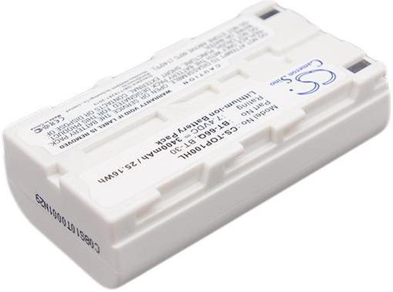 Alt view image 2 of 5 - Estry Battery Replacement for FC100 RC-3 FC-200 GPT-9000 FC2000 GPT9000A GPT-7502 GMS-2 FC-120 GTS-751 GPT-7000i GPT-7501 Field Controller FC2000 GPT-7500 GTS-900 BT65Q BT-62Q BT66Q BT-66Q BT-30