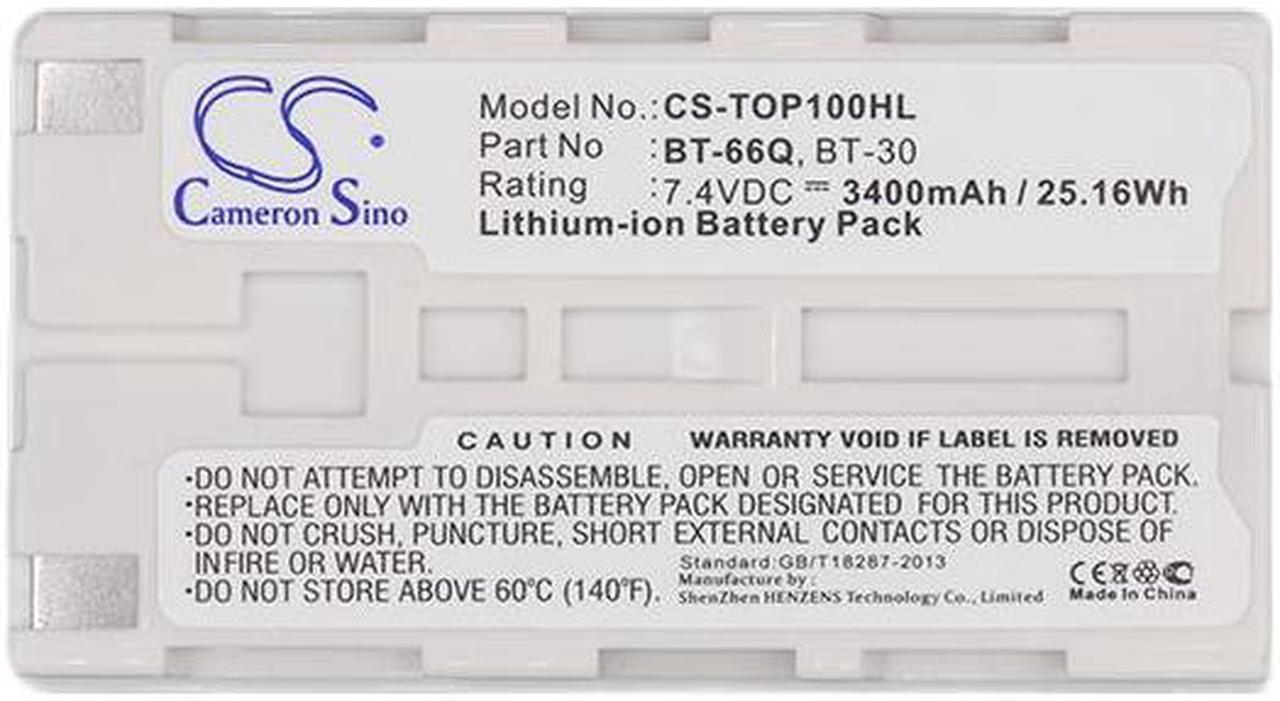 Alt view image 5 of 5 - Estry Battery Replacement for FC100 RC-3 FC-200 GPT-9000 FC2000 GPT9000A GPT-7502 GMS-2 FC-120 GTS-751 GPT-7000i GPT-7501 Field Controller FC2000 GPT-7500 GTS-900 BT65Q BT-62Q BT66Q BT-66Q BT-30