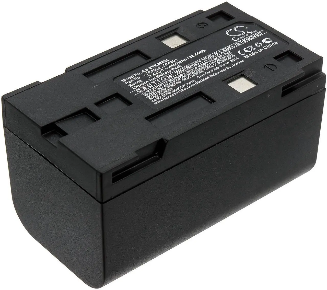 Main image of Estry Battery Replacement for Geomax Zoom Pro Zipp10 ZT20 ZT20R Zoom 30 Zoom 20 ZBA302 ZBA301
