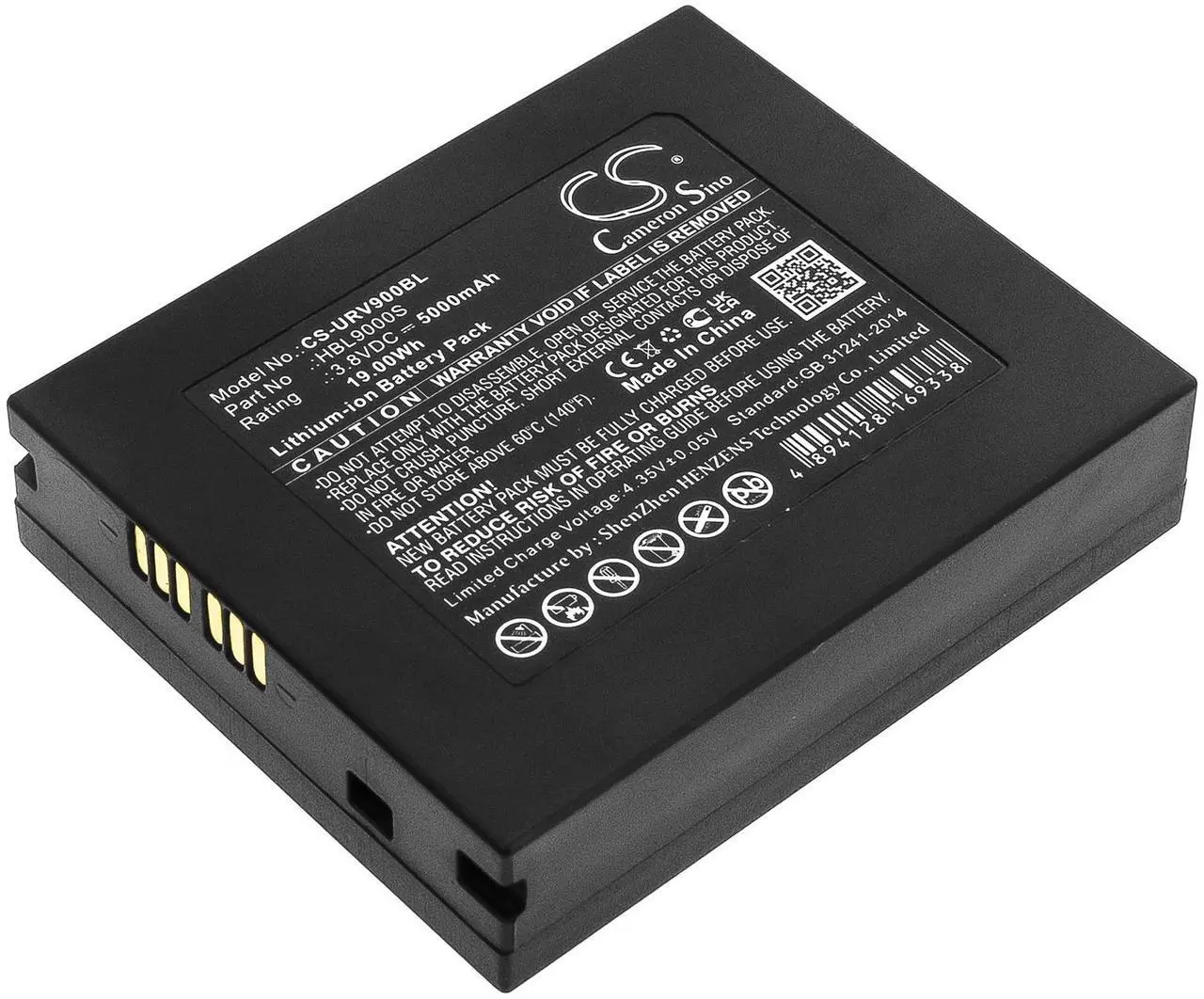 Main image of Estry Battery Replacement for Urovo i9000s HBL9000S