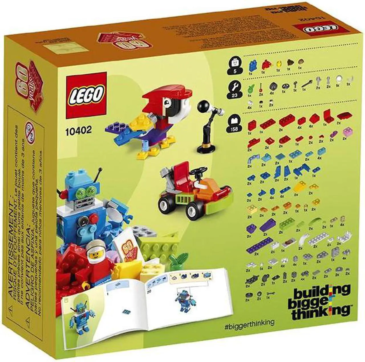 Alt view image 7 of 7 - LEGO Building Bigger Thinking Fun Future (10402)