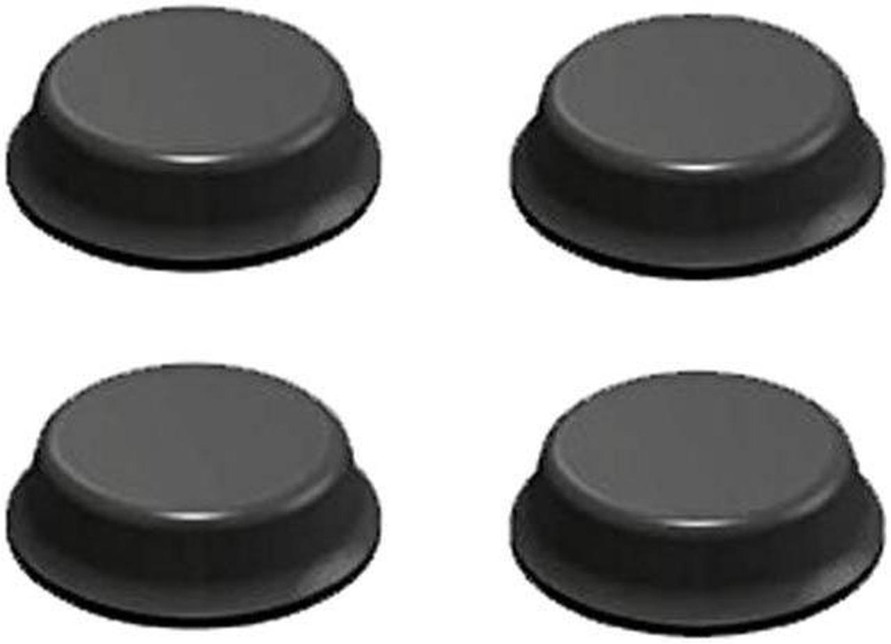 Main image of 54-880-24 - FEET RUBBER ROUND 13X6MM ADHESIV ADHESIVE BLK (24 pcs/pkg)