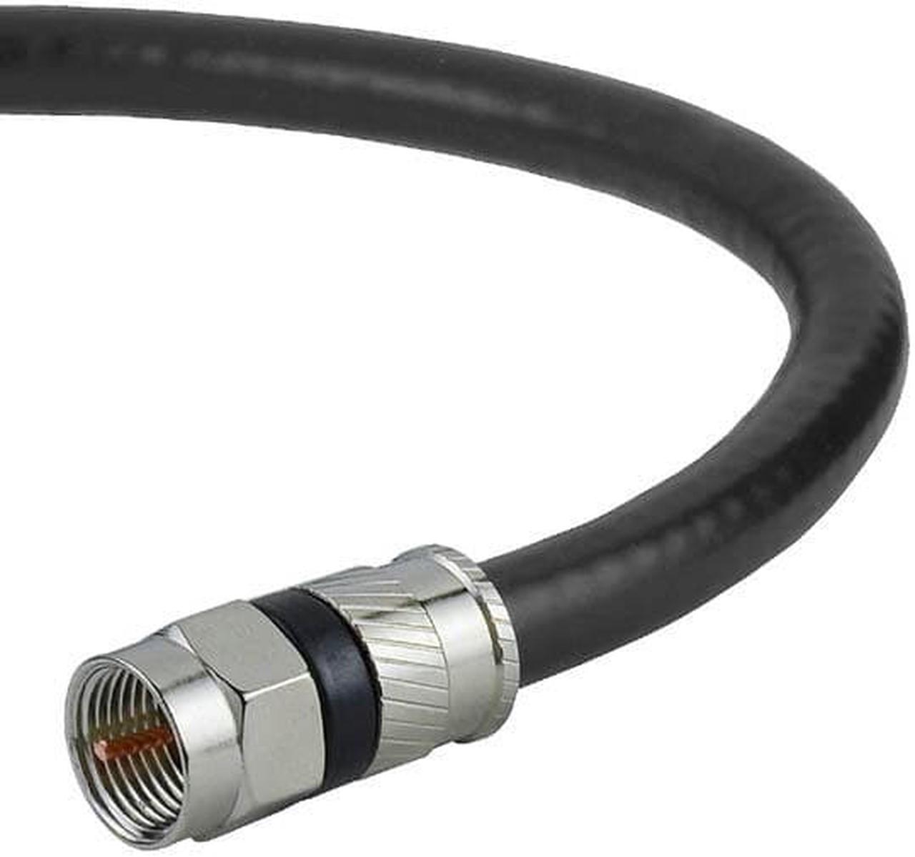 01674 - VIDEO CABLE RG6U F M/M 50FT BLK