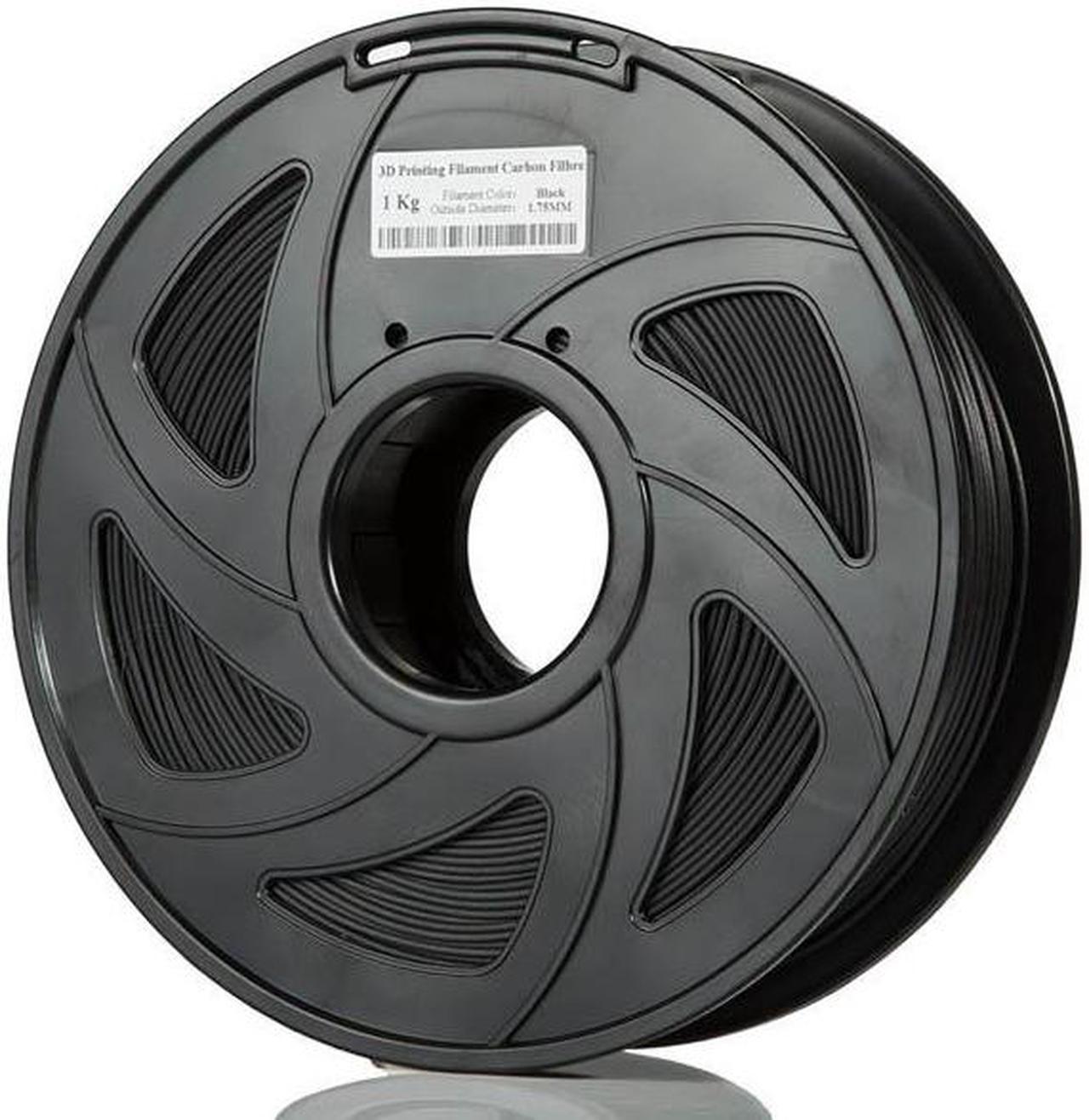 PLA17BK1 - 3D FILAMENT PLA 1.75MM BLACK 1KG 2IN CENTER