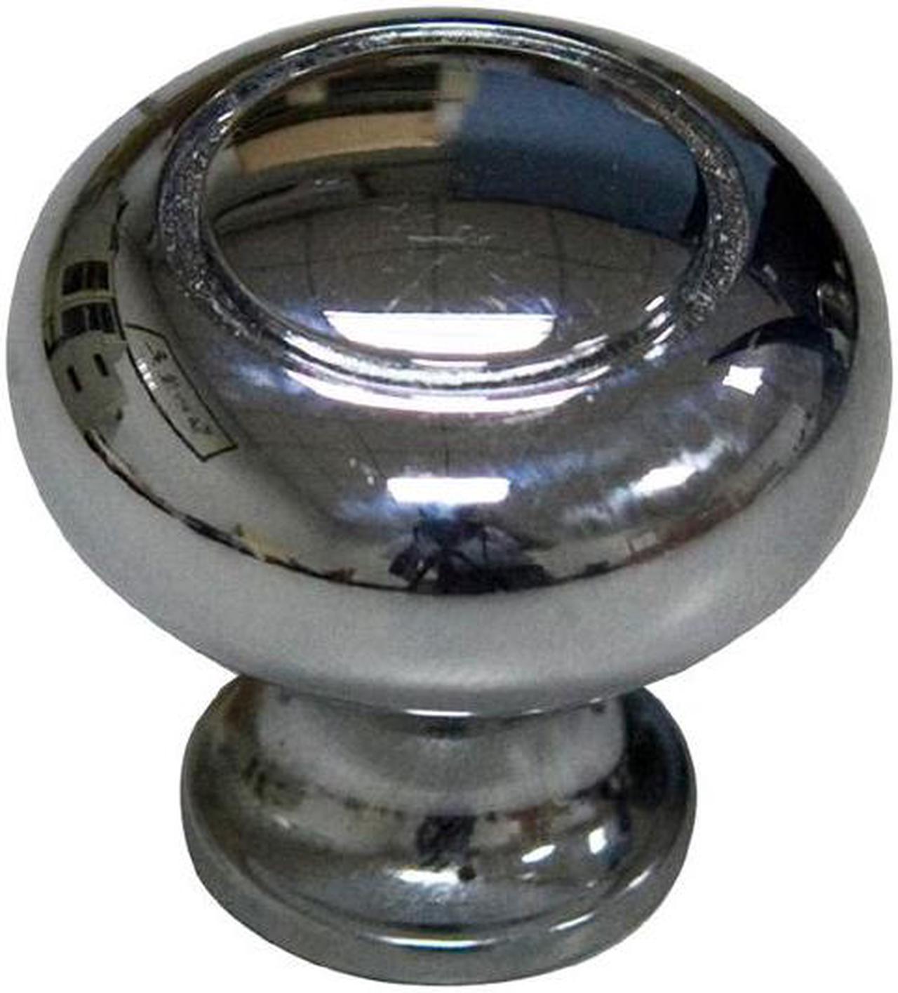 40912 - KNOB CABINET 1.25IN CHROME FINIS