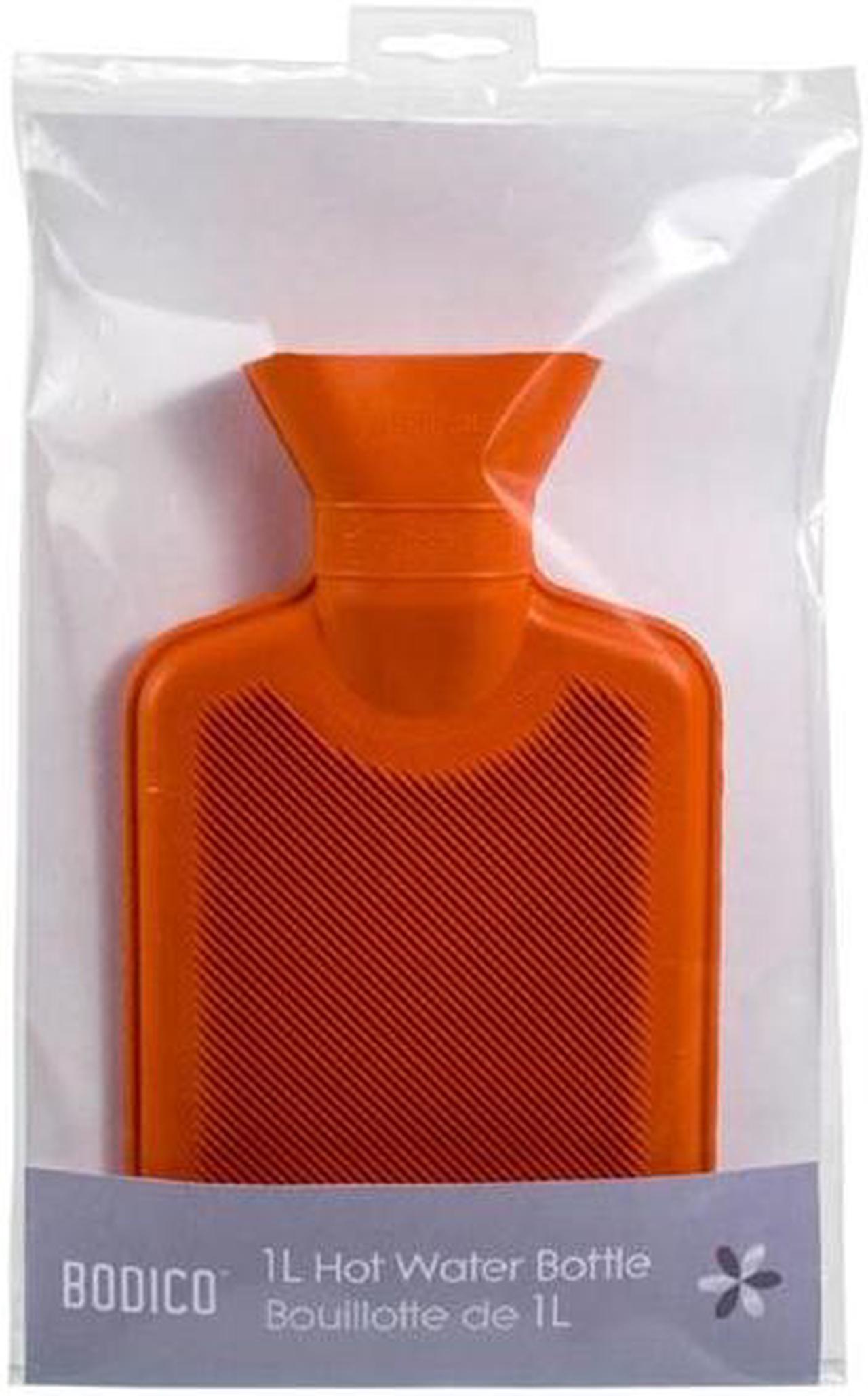 74424 - RUBBER BOTTLE HOT WATER THERAPY RED 1L