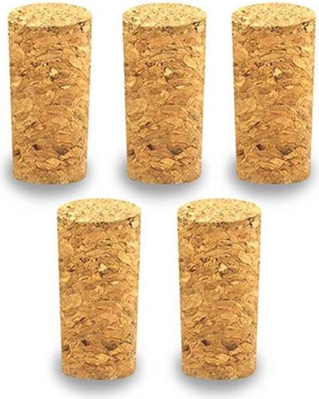 GC034E - CORK STOPPER TAPERED 19X19X50MM  (5 pcs/pkg)