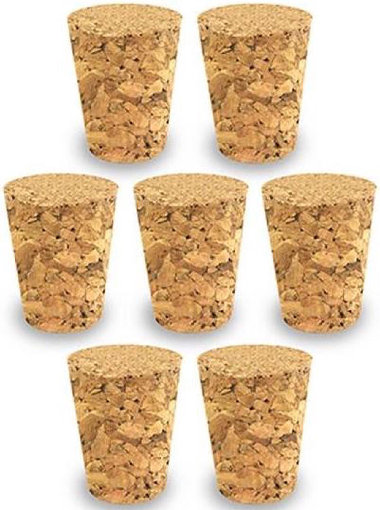 GC034B - CORK STOPPER TAPERED 22X18X24MM #8 WIDTH (7 pcs/pkg)