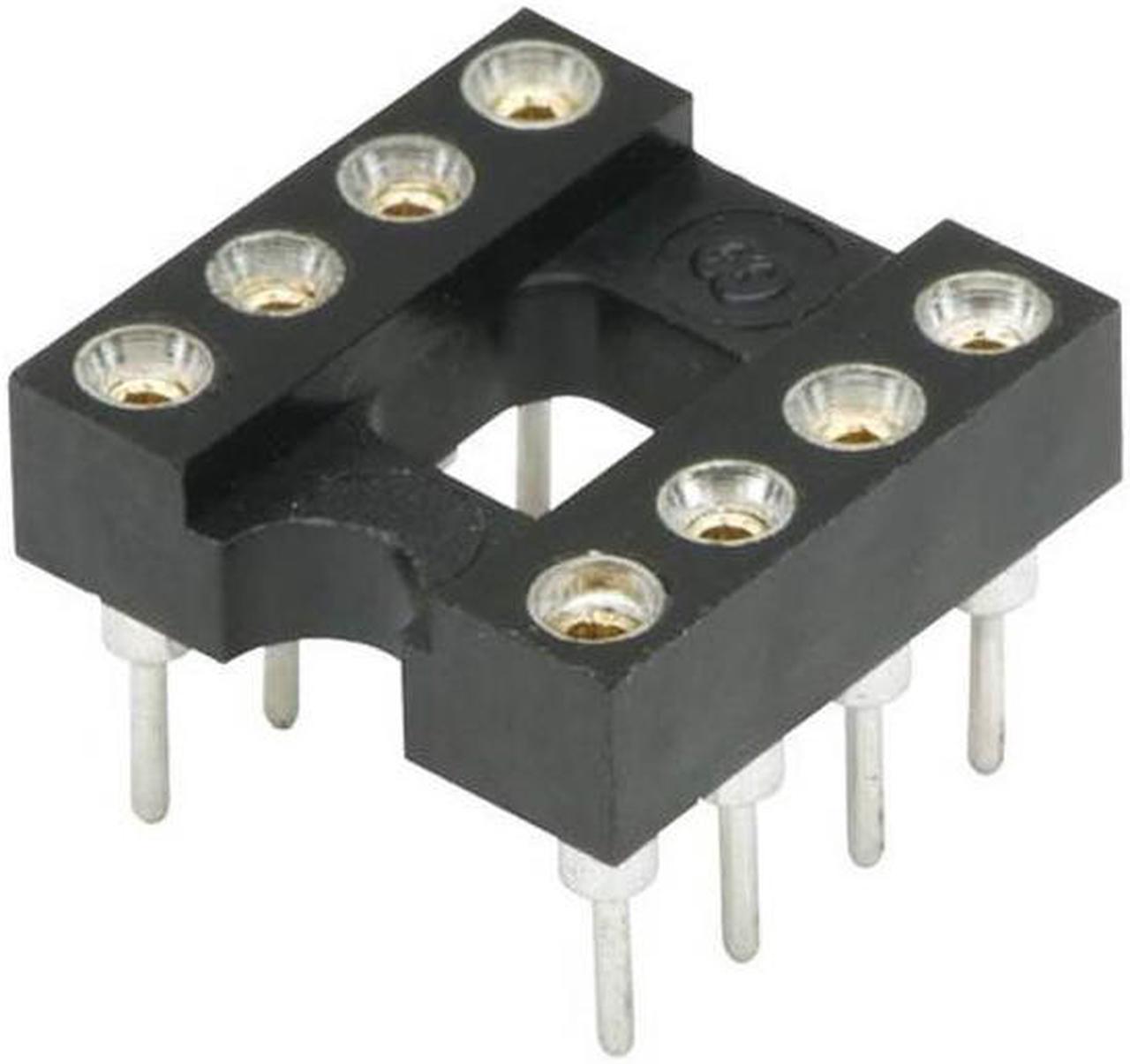 39-108-3 - IC SOCKET MACH 8P 7.6MM TIN  (3 pcs/pkg)