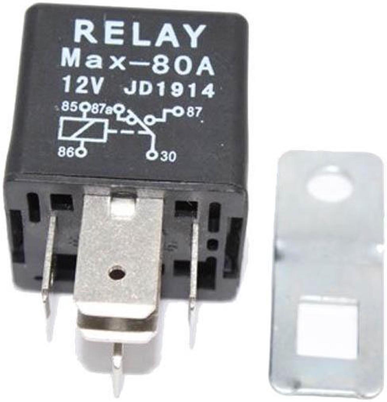 01032 - RELAY DC 12V 1P2T 80A AUTO 5P