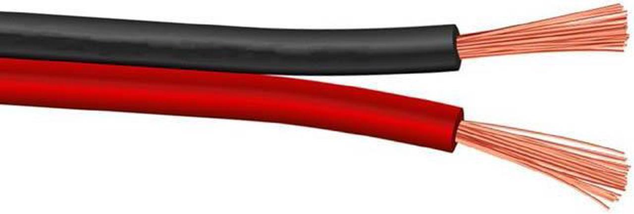 CBLE4116B/R - SPEAKER WIRE AWG 16 STD 500FT BLK/RED