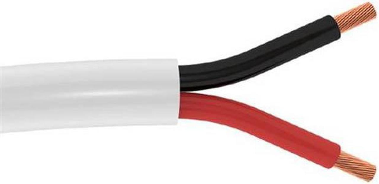 601143 - SPEAKER WIRE IN-WALL 18AWG 2C 98FT FT4 WHT