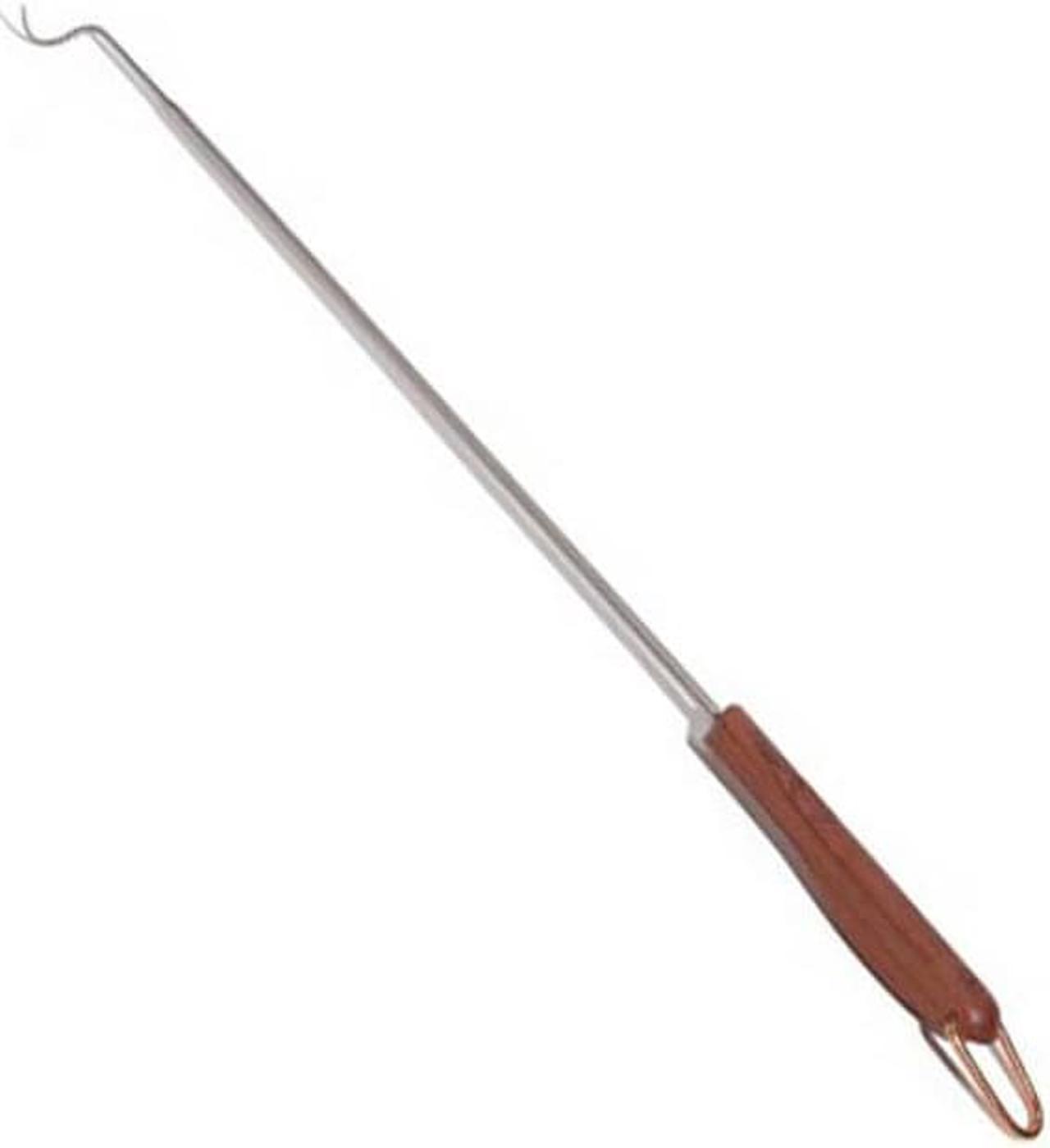 812-9228-F - METAL MEAT HOOK 20IN WITH WOODEN HANDLE