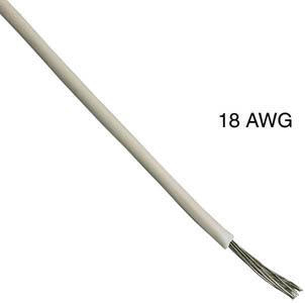 WAA-2380 - WIRE STRANDED 18AWG 1000FT WHITE TC PVC