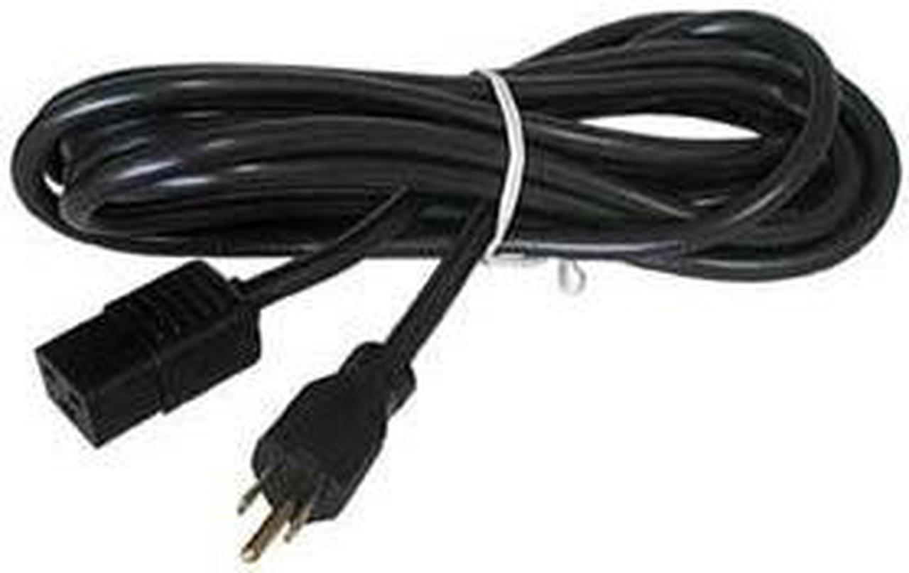 CBL-1 - INST CORD 3/18 6FT RND SVT BLACK