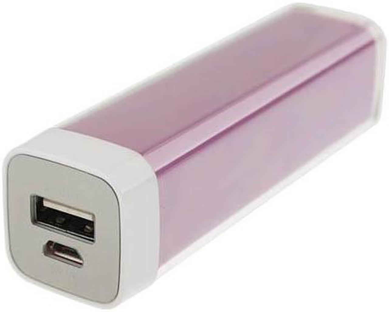 ML-2600-PINK - POWER BANK 2600MAH W/CABLE PINK UNIVERSAL