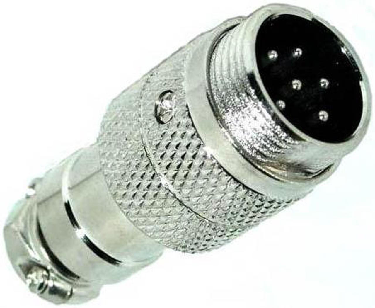 61-636 - MICROPHONE 6M INLINE JACK METAL