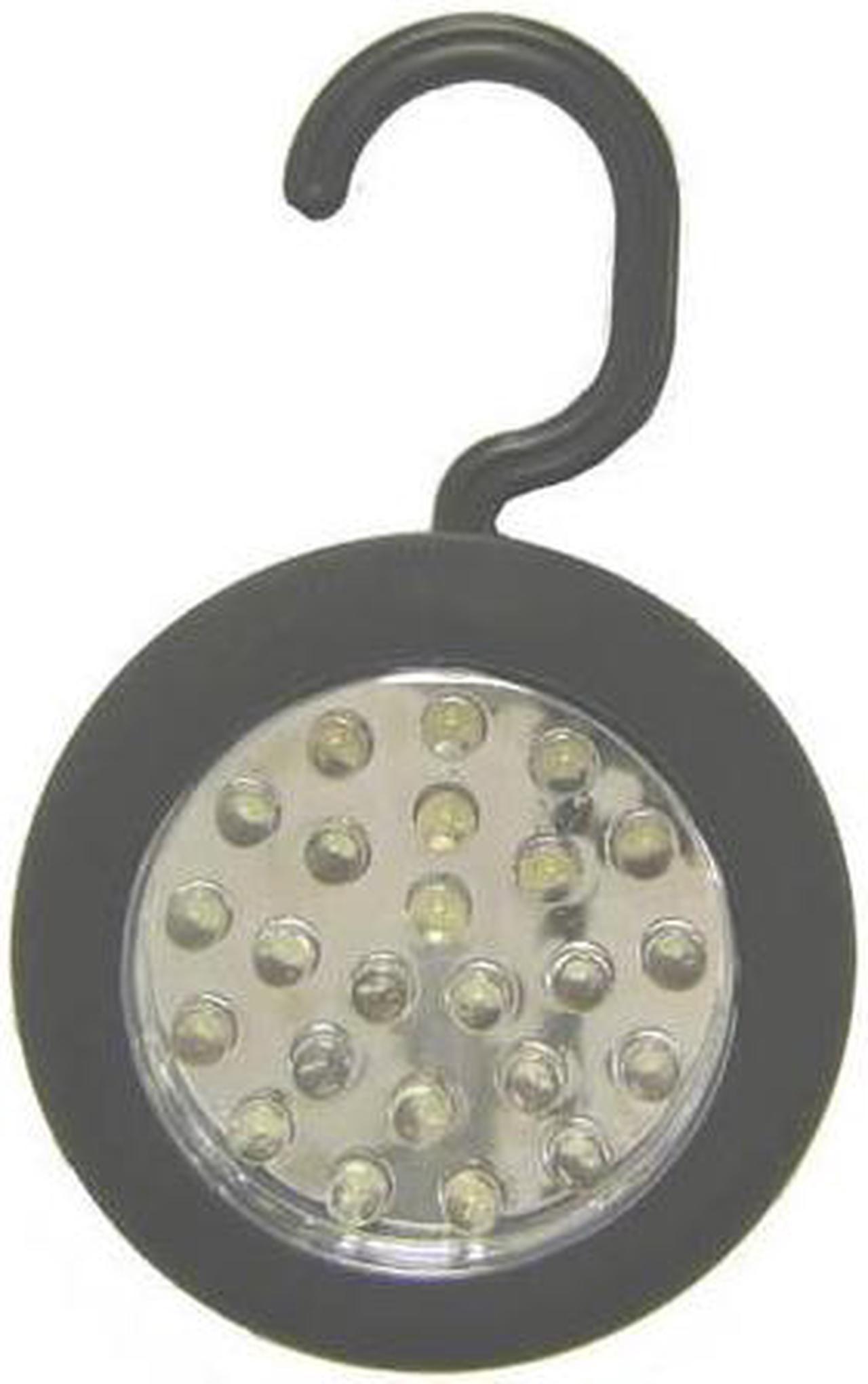 LED-24 - CABINET LIGHT 24 LED W/HOOK AND MAGNET ASSORTED COLOUR