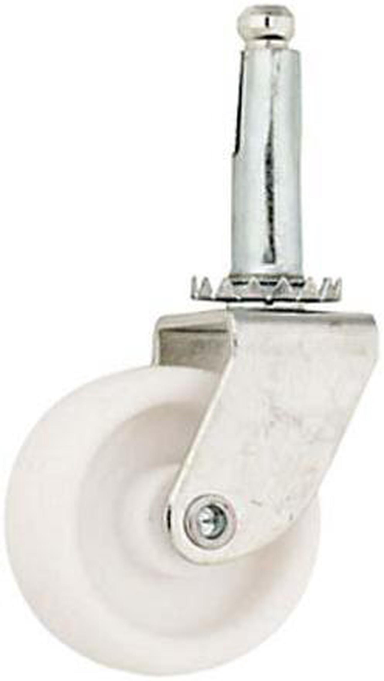 S846-255/V1748 - CASTER PLASTIC 1.25IN SWIVEL  (4 pcs/pkg)