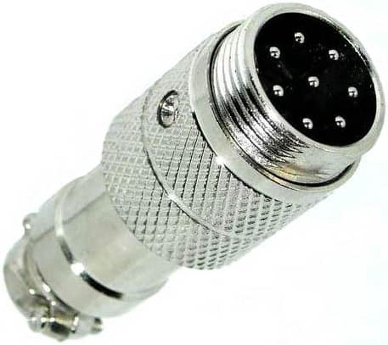 61-638 - MICROPHONE 8M INLINE JACK METAL