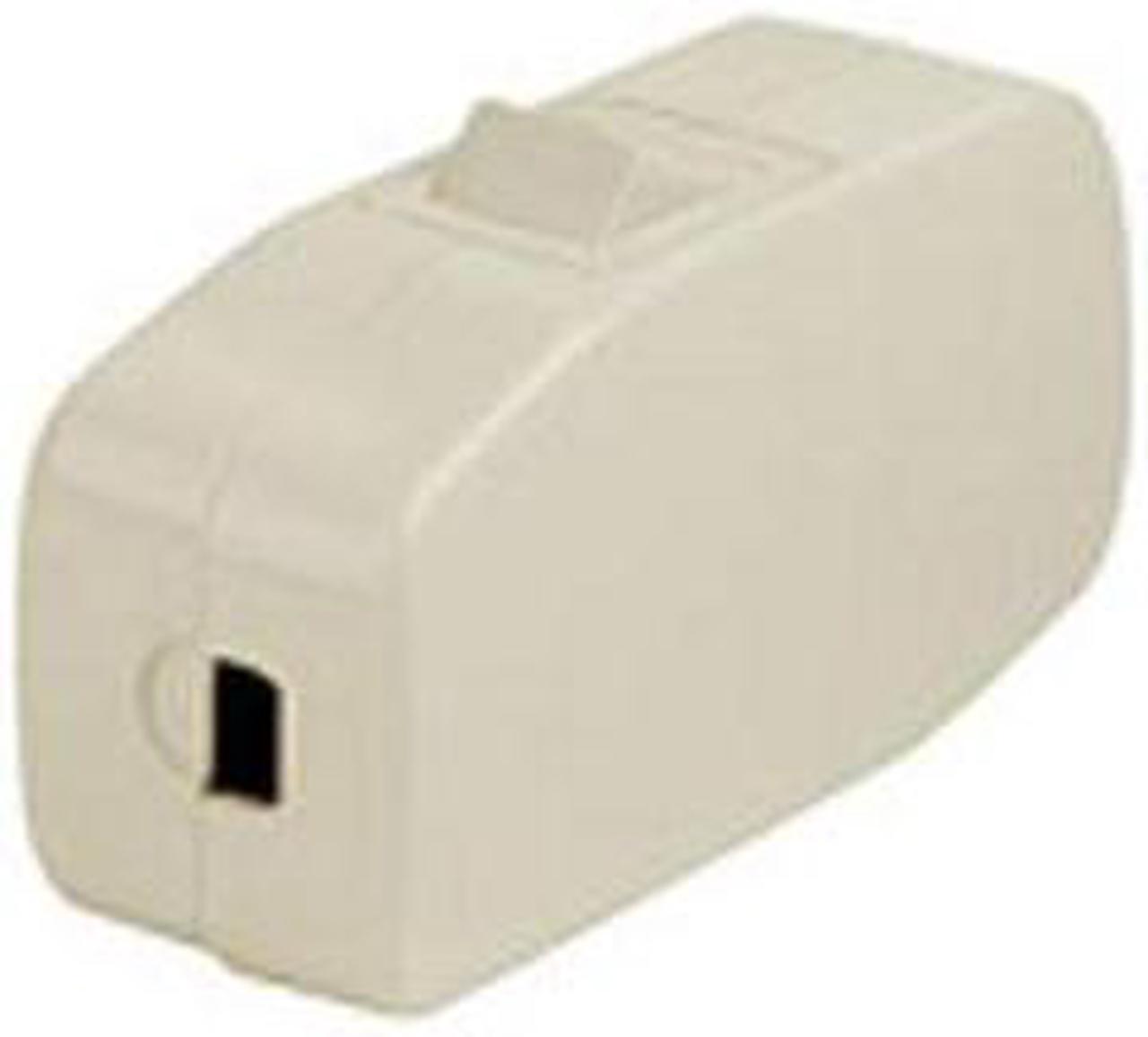 740-5410W - LAMP CORD SWITCH INLINE 1P1T WHT 3A/125VAC