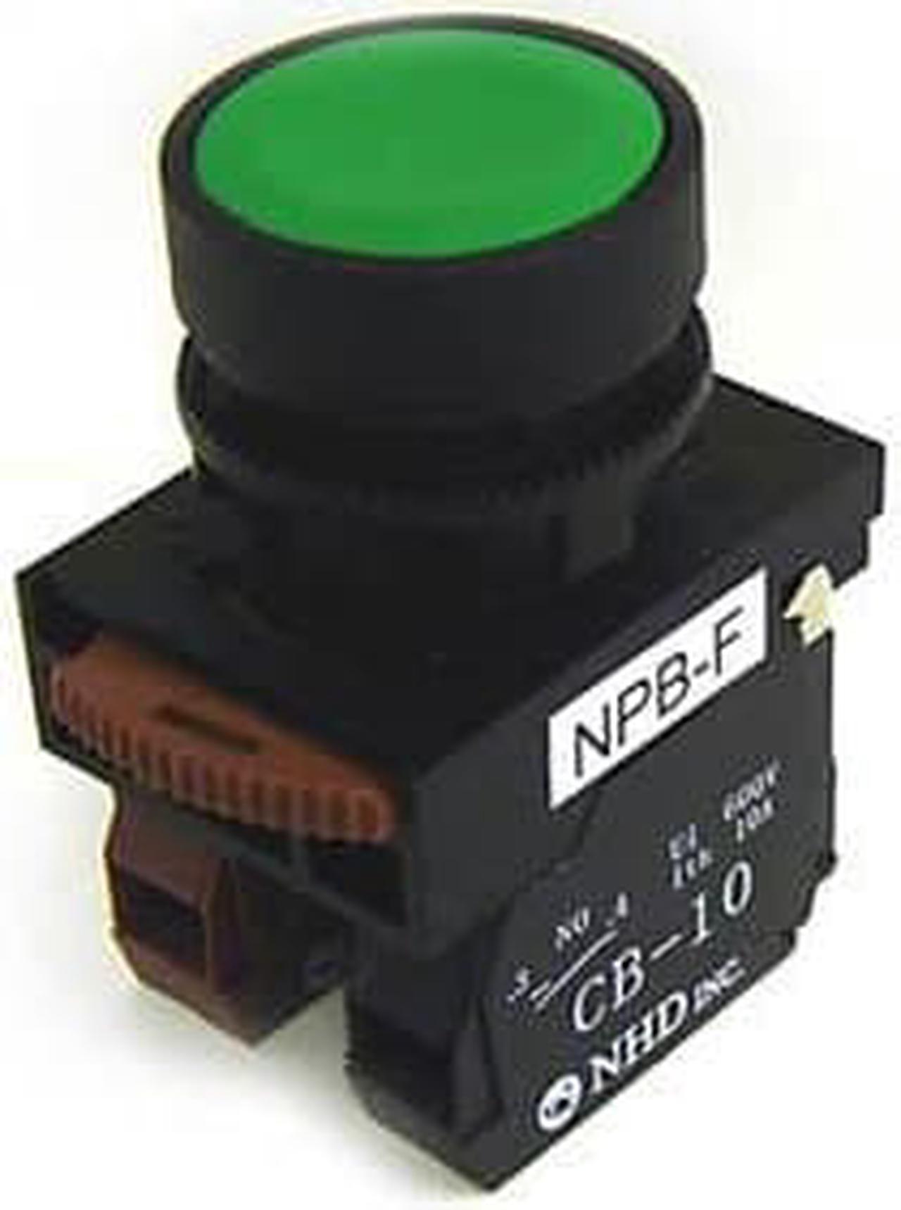 NPB22-F11G - PUSH SWITCH INDUSTRIAL NO/NC