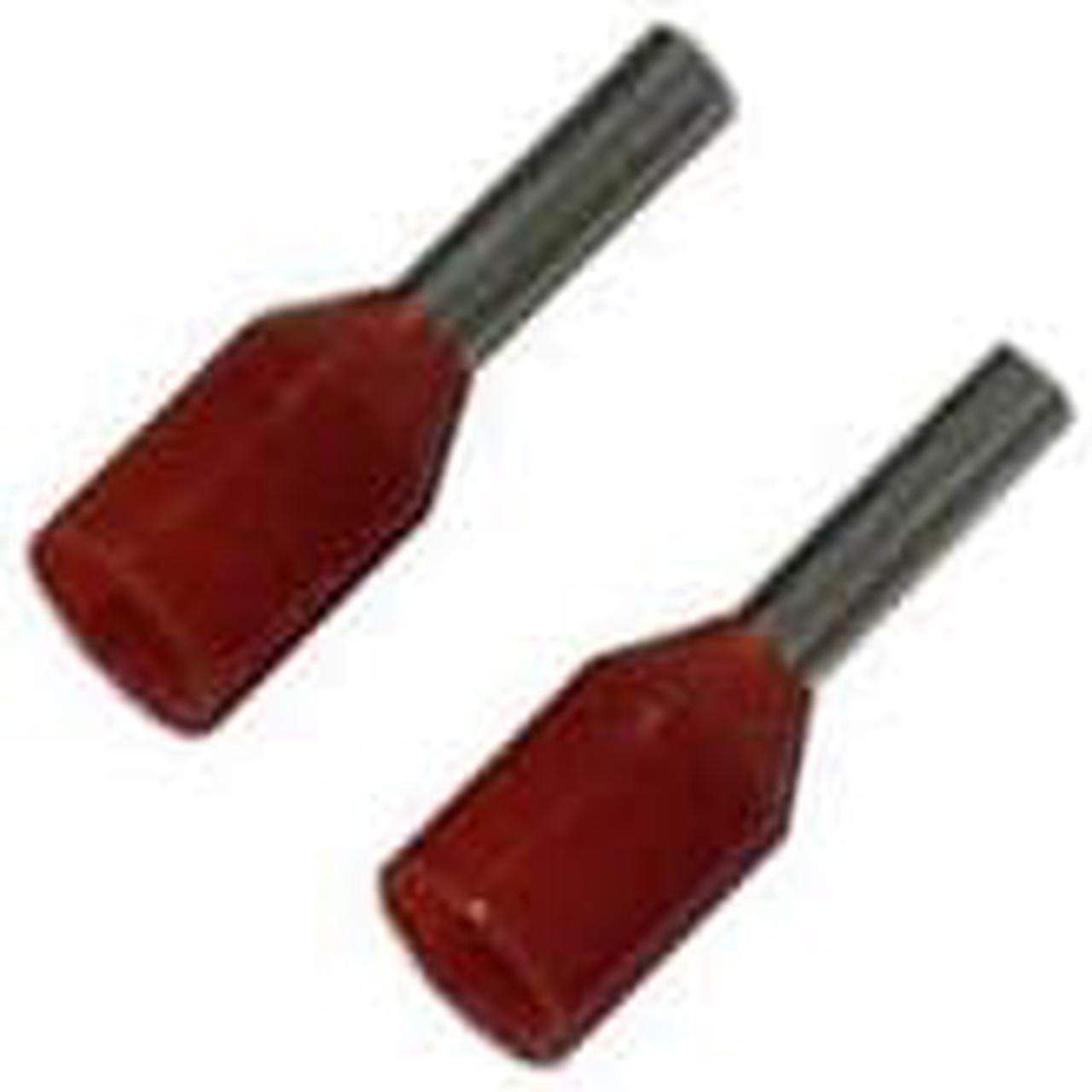 73-518-100 - FERRULE 18AWG 8MM STEM RED  (100 pcs/pkg)