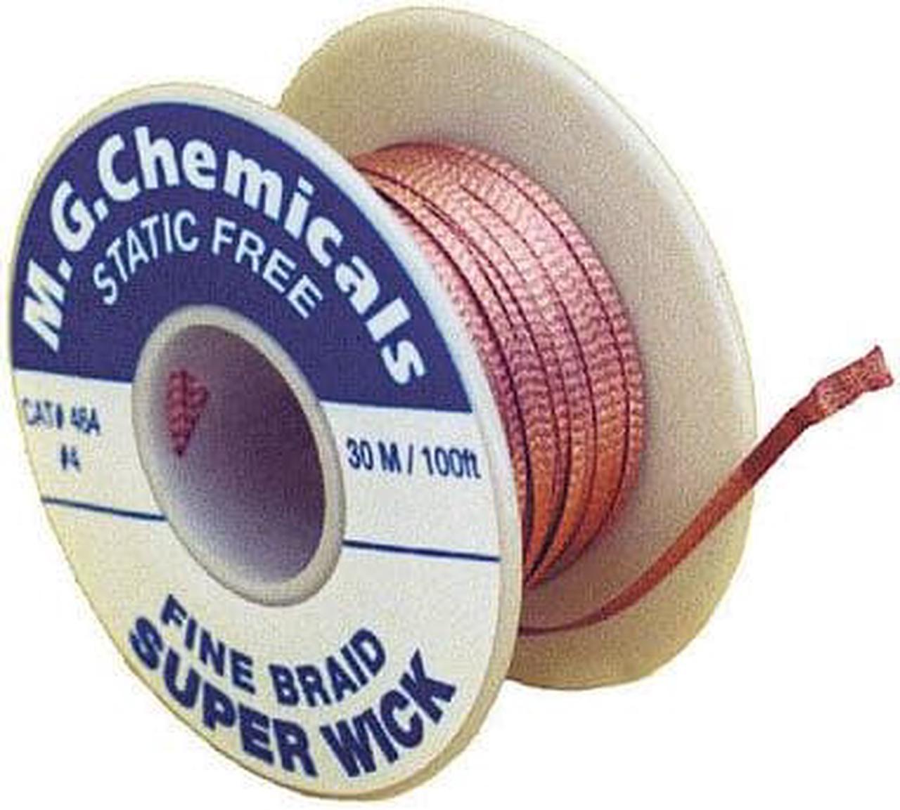 452 - SOLDER WICK #2 YELLOW 1.5MM 50FT RA ROSIN