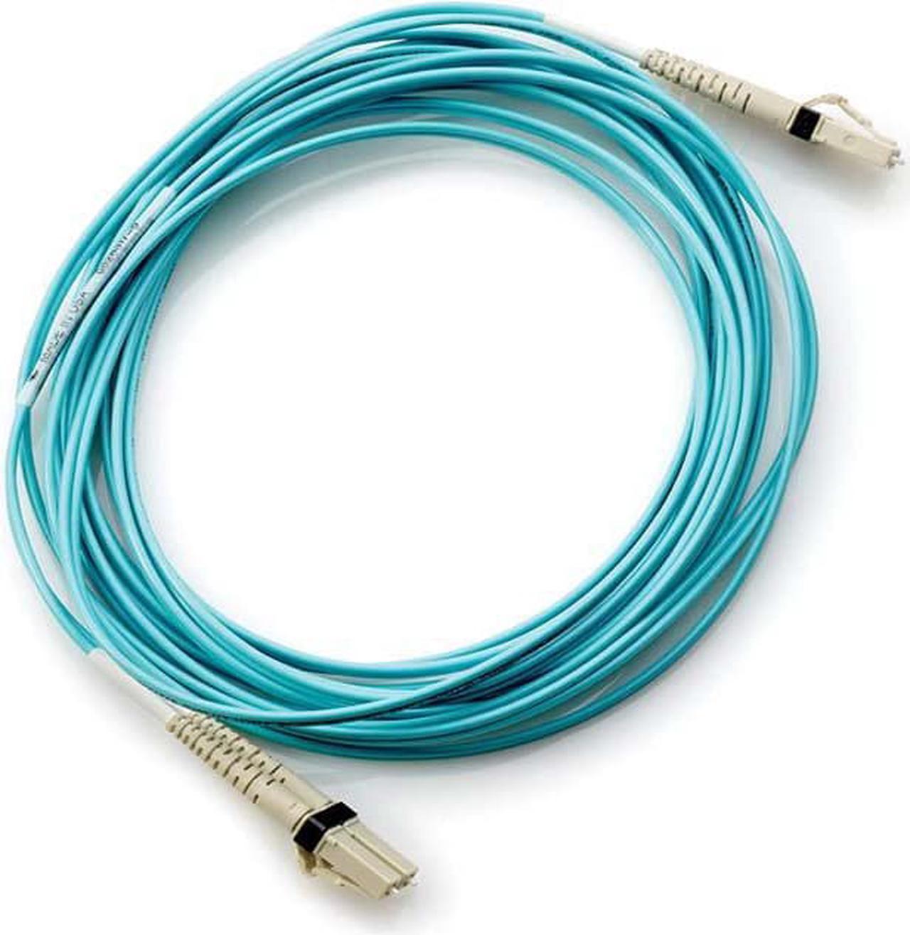 CF410-LCLC2M - FIBER OPTIC PATCH CORD LC-LC 2M 10G 0M4 AQUA DUPLEX MULTIMODE