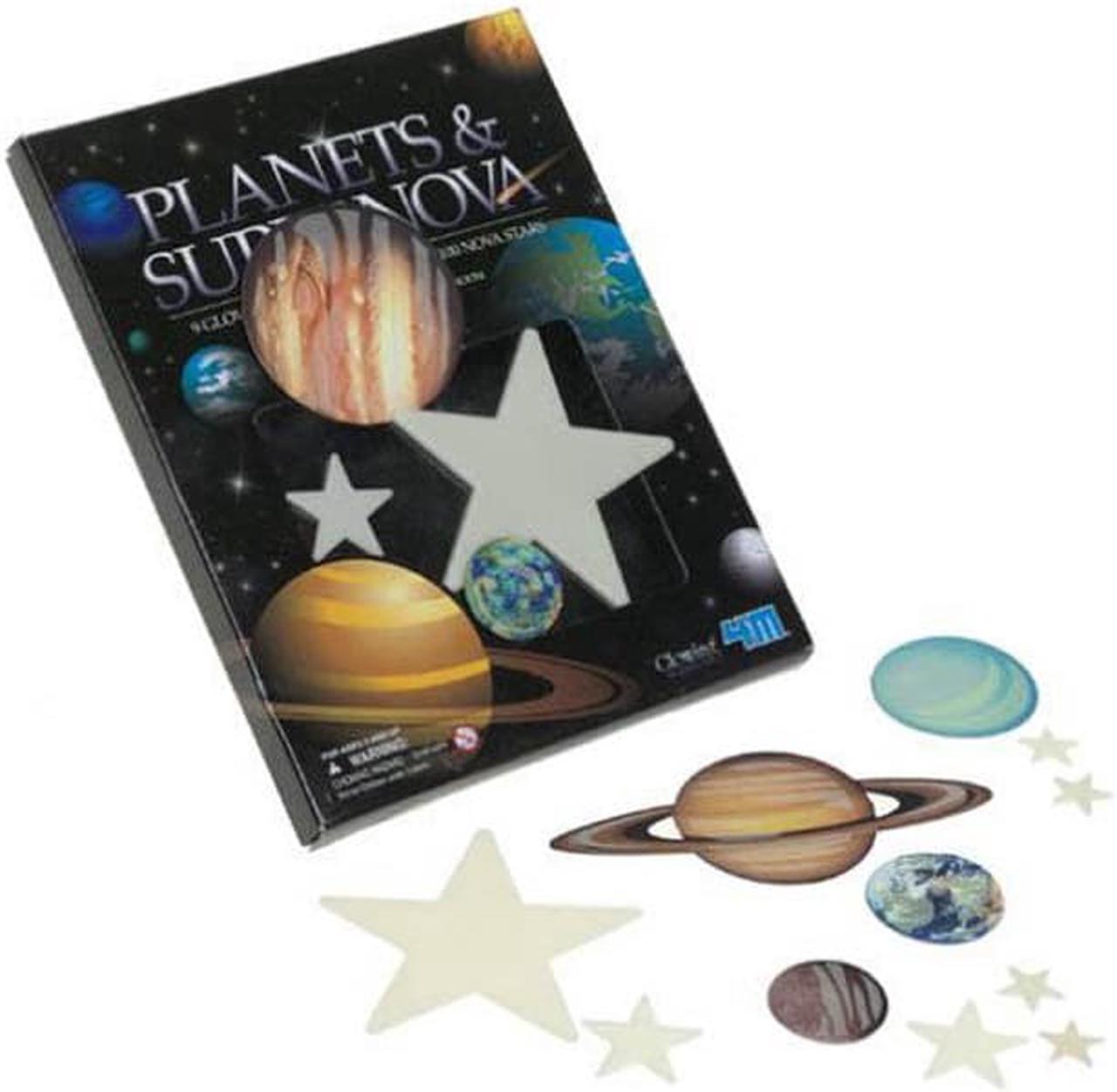 P5631 - GLOW-IN-THE-DARK PLANETS AND SUPER NOVA-100PCS