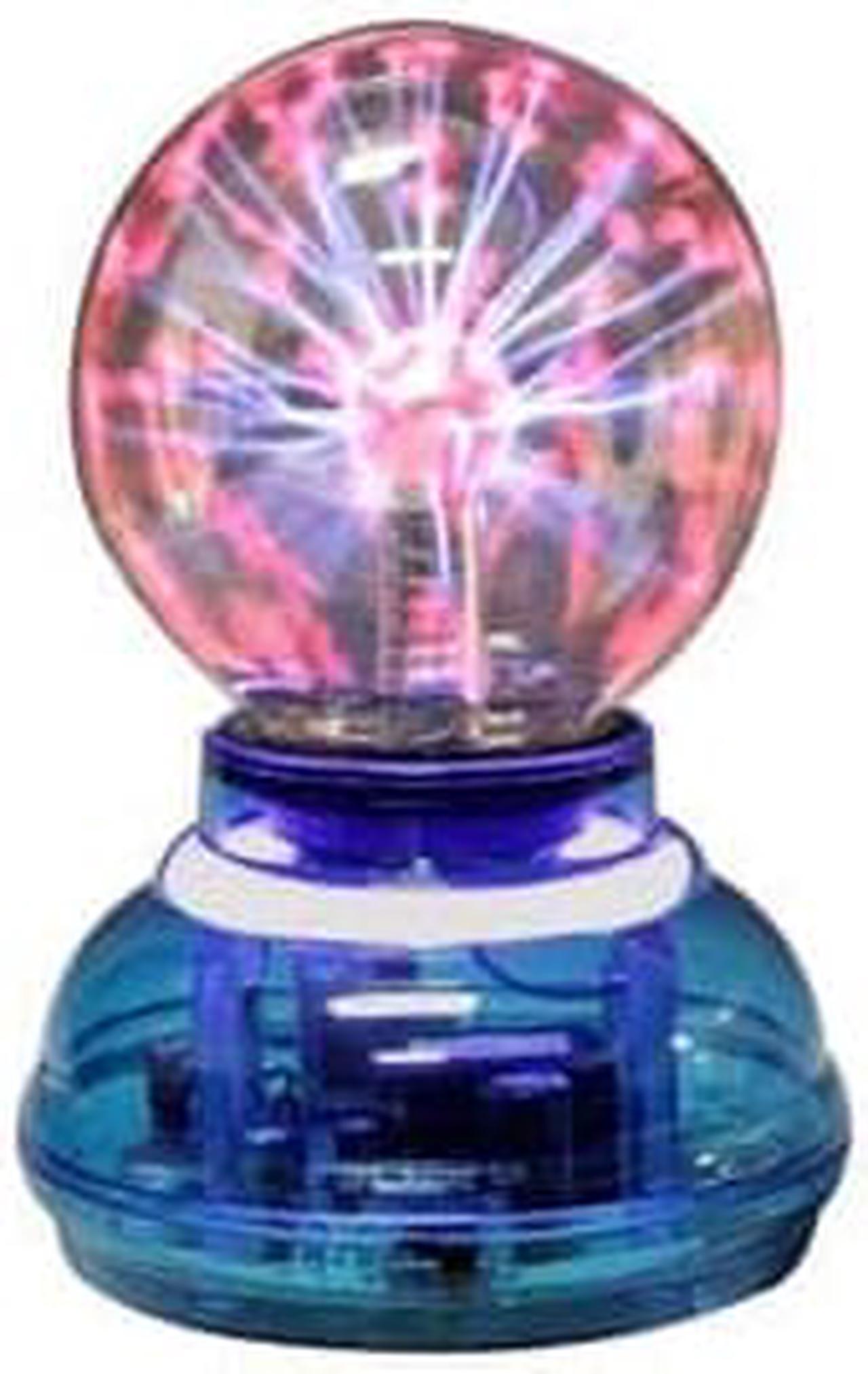 T27230 - PLASMA BALL 3.5INCH WITH SOUND ACTIVATION