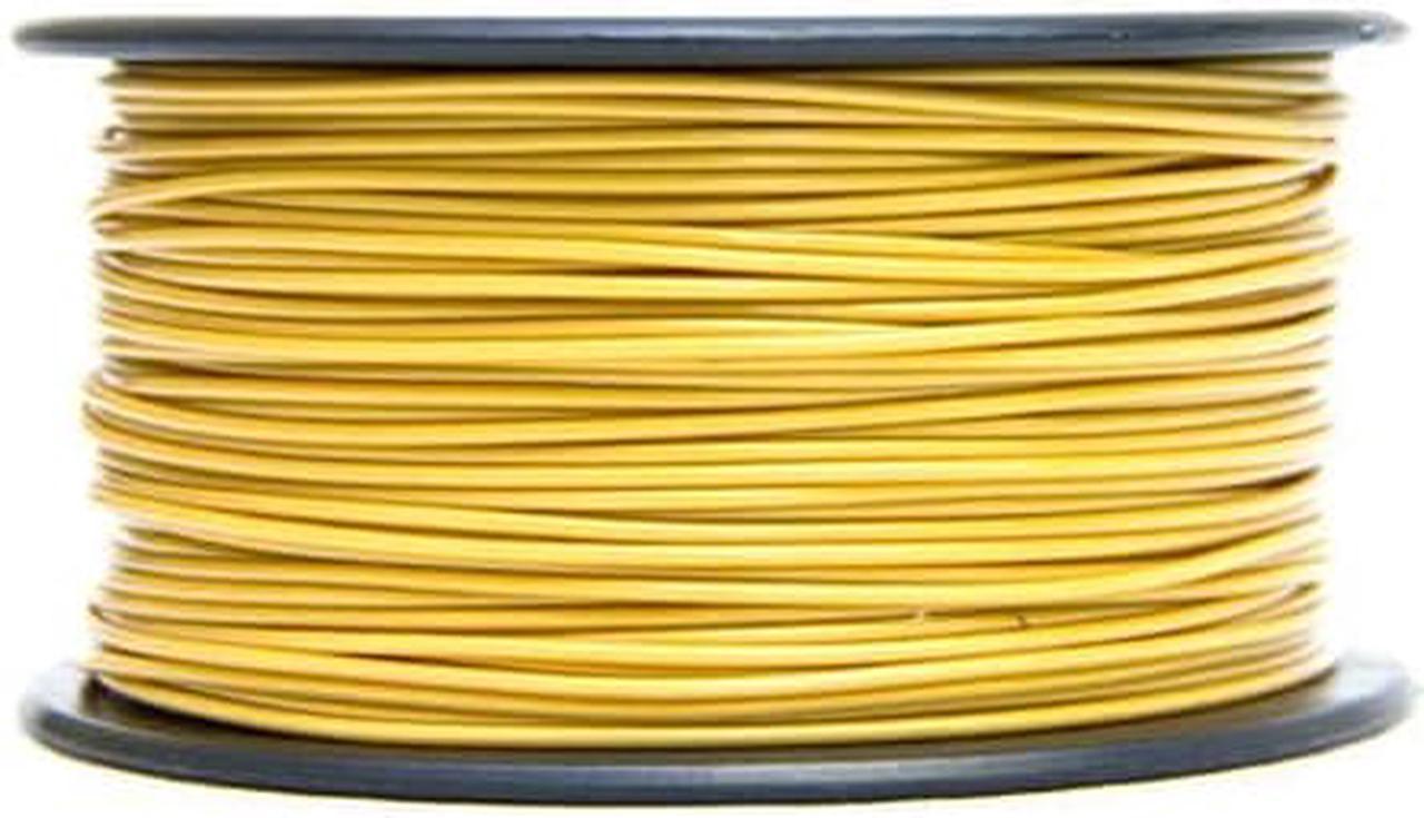 PLA30GO25 - 3D FILAMENT PLA GOLD 3MM 0.25KG 1.20IN CENTER HOLE