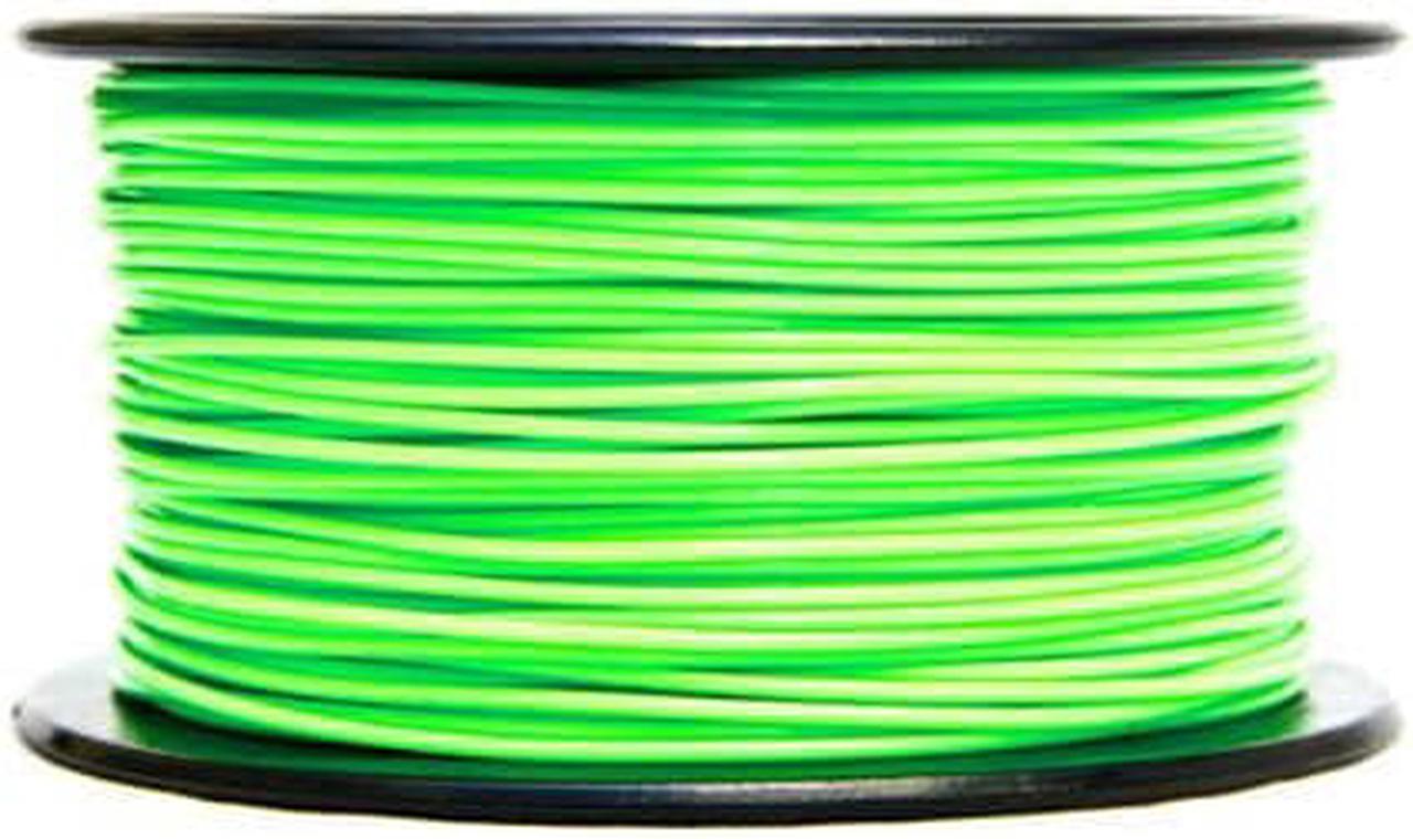 PLA30GD25 - 3D FILAMENT PLA GREEN 3MM (GLOW IN THE DARK) 0.25KG