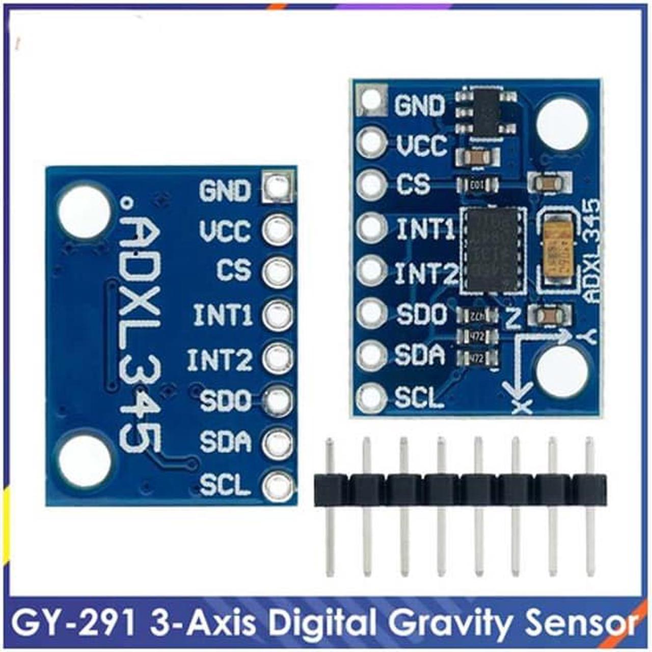 GY-291 ADXL345 - ACCELEROMETER MODULE ADXL345 THREE AXIS ACCELERATION GY-291