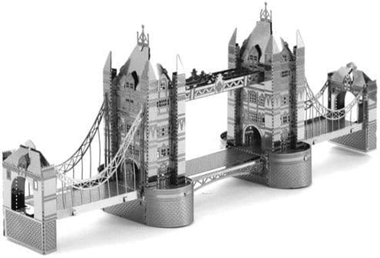 MMS022 - LONDON TOWER BRIDGE METAL EARTH 3D LASER CUT MODEL