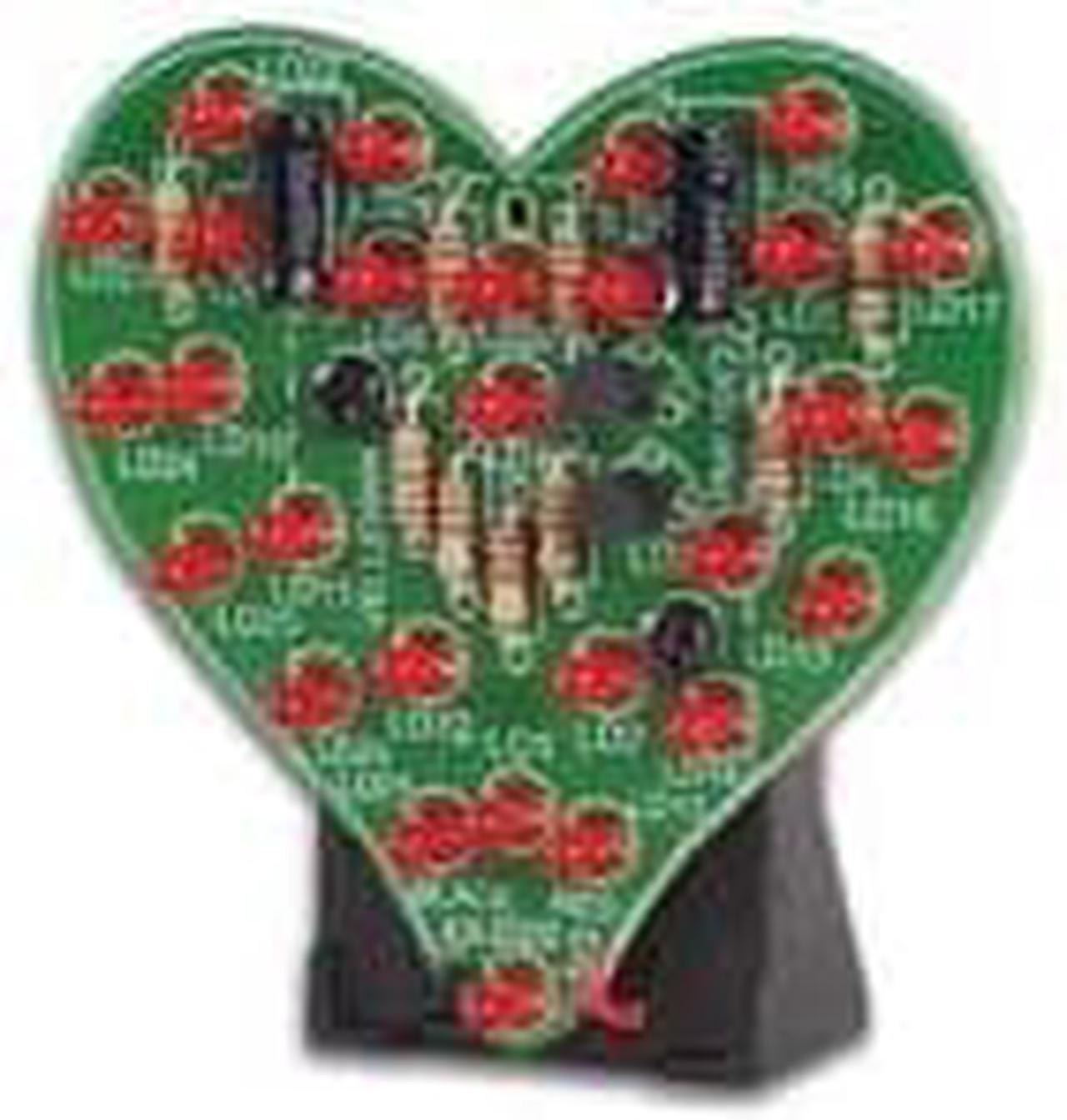 MK101 - FLASHING LED HEART