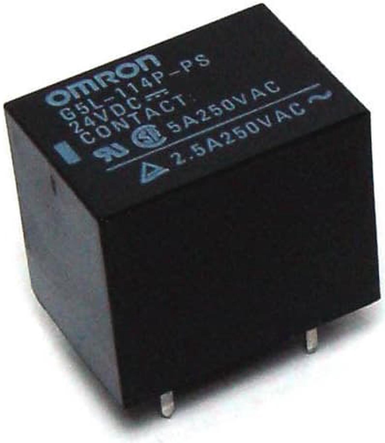 G5L-114P-PS-DC24V - RELAY DC 24V 1P2T 5A 5P PCMT 5A/250VAC