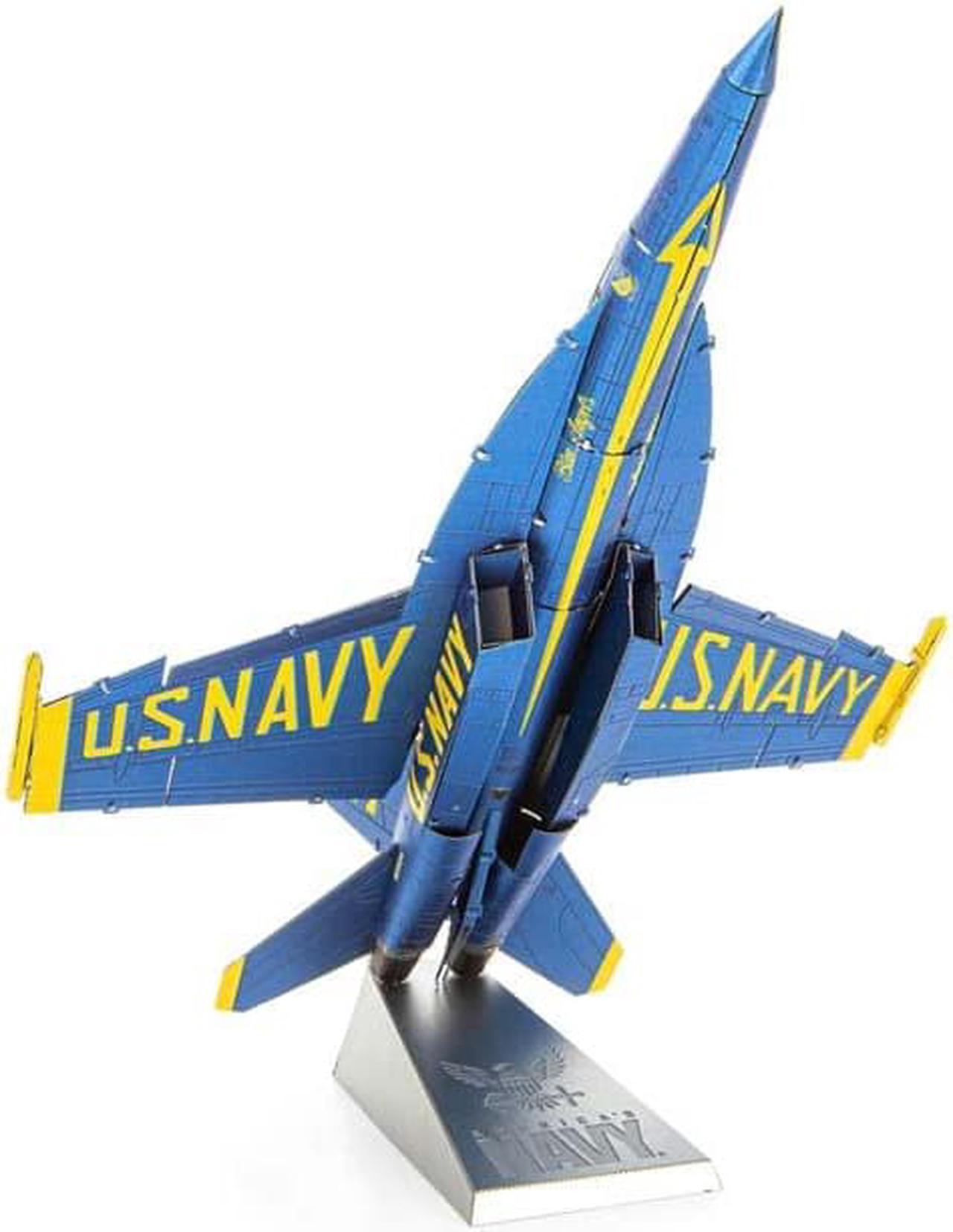 ICX212 - BLUE ANGELS F/A-18 SUPER HORNET 3D MODEL METAL EARTH