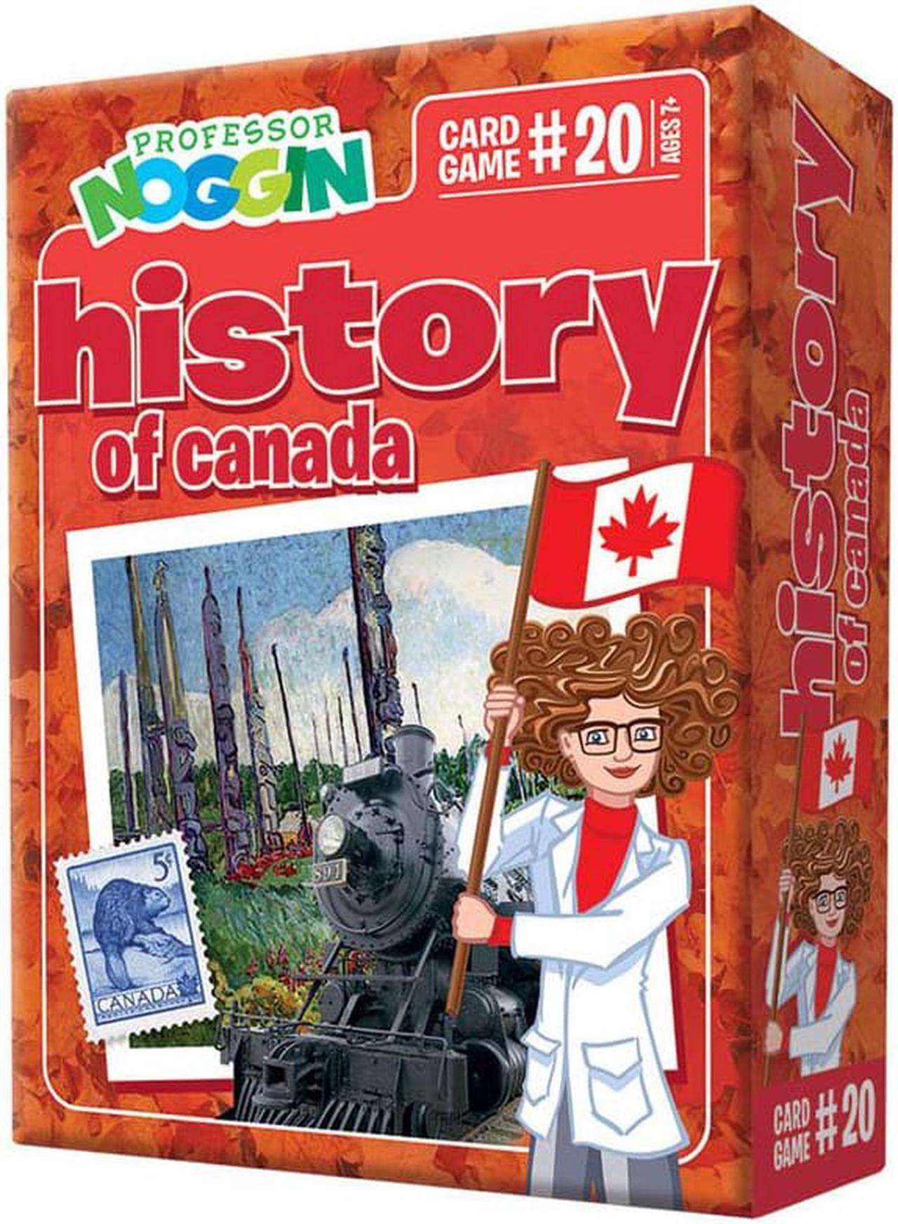 11420 - HISTORY OF CANADA PROFESSOR NOGGIN'S CARD GAME